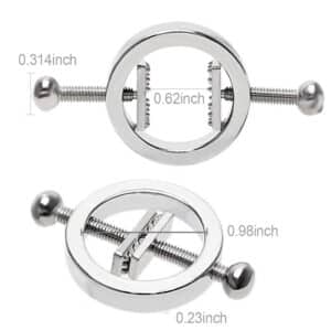 JS-021-022-spike-fun-bdsm-adjustable-metal-nipple-clamps-with-studs-Cyprus-sex-shop-larnaca