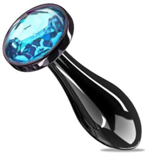 NY-JS-23-S-toyboy-mystic-gunmetal-metal-anal-plug-with-blue-gem-small-size