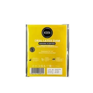 1EXSDAMBAN-exs-scented-latex-oral-dam-banana-1-piece-love-shop-cyprus