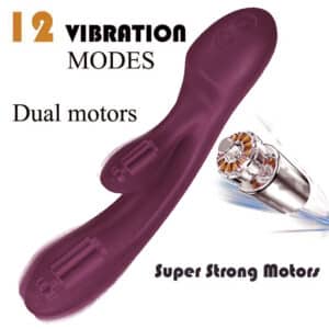2060CZ-toyboy-avery-silicone-flex-rabbit-vibrator-with-dual-vibration
