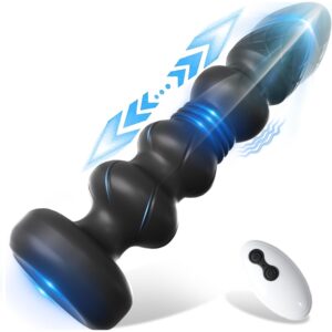 EK-XLKJ003-toyboy-zeno-thrusting-vibrating-anal-plug-with-remote-control-for-hands-free-play