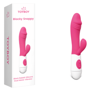 XL006-toyboy-pinky-snappy-silicone-rabbit-vibrator-sex-shop-Cyprus