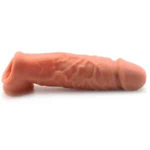 17149-super-soft-stretchy-penis-sleeve-with-ball-strap-15-cm-sex-shop-Paphos