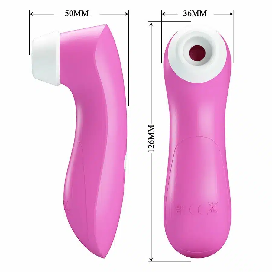 Romance Air Suction clitoral vibrator Pink 3 MC40-BI-300143-1-romance-air-suction-clitoral-vibrator-pink-sex-shop-pafos