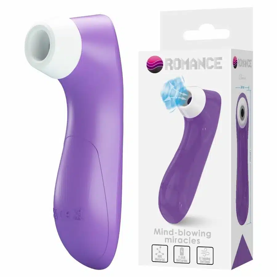 Romance Air Suction clitoral vibrator Purple 1 MC40-BI-300143-romance-air-suction-clitoral-vibrator-purple-sex-shop-Cyprus