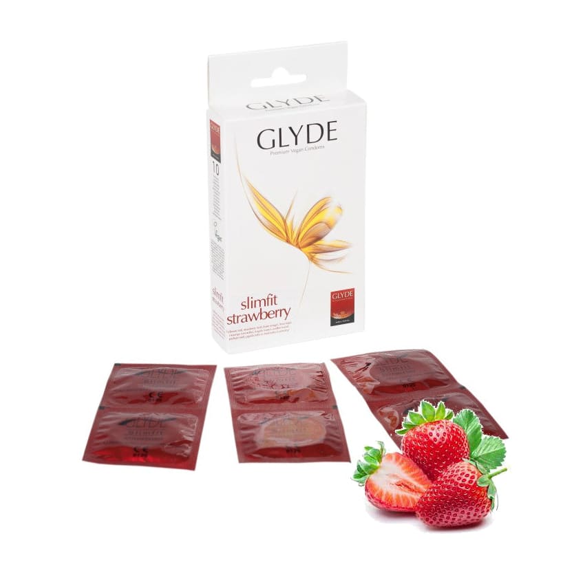 20877-Glyde-condom-strawberry-Limassol-adults-shop