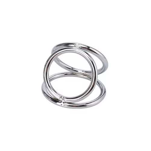 25157-naughty-toys-chrome-triple-cock-ring-with-ball-divider-m